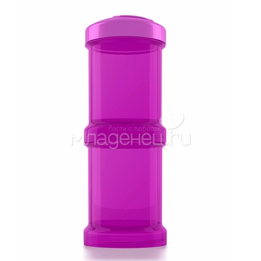 Контейнер Twistshake для сухой смеси 2 шт (100 мл) фиолетовый 0