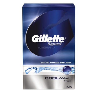 Твердый антиперспирант-дезодорант Gillette 48 мл Cool Wave 0
