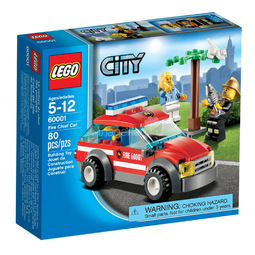 Конструктор LEGO City 60001 Автомобиль пожарного