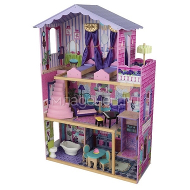 Кукольный домик KidKraft Особняк мечты My Dream Mansion, 13 предметов мебели 0