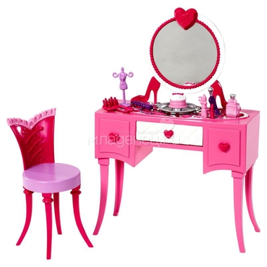 Игровой набор Barbie мебель серии Компактная комната X7940 1
