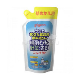 Жидкое средство Pigeon (Япония) для мытья посуды 250 мл. (запасной блок)