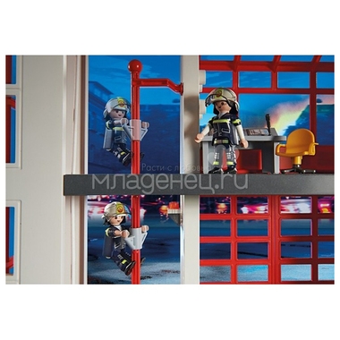 Игровой набор Playmobil Пожарная станция с сигнализацией 6