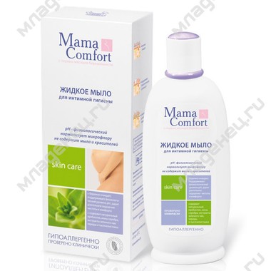 Мыло для интимной гигиены Mama Comfort 250 мл 0