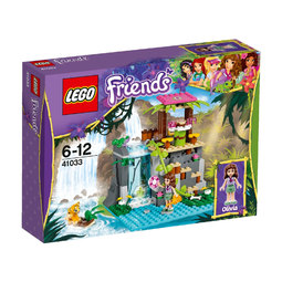 Конструктор LEGO Friends 41033 Джунгли: Спасение тиргёнка у водопада