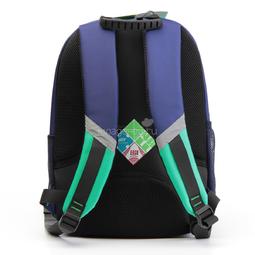 Рюкзак детский 4all KIDS Монстр Водяной Зеленый / Темно-синий + Пиксели