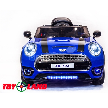 Электромобиль Toyland Mini Cooper HL198 Синий 7