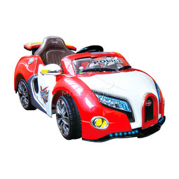 Электромобиль TjaGo Bugatti Белый с красным