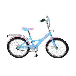 Велосипед 20&quot; Navigator Basic Голубой/Розовый Матовый