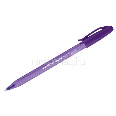 Ручка шариковая PAPER MATE INKJOY 100 с колпачком Фиолетовая 1 мм 0