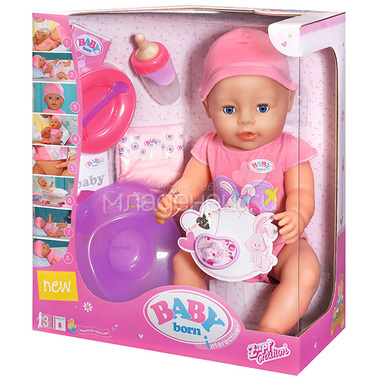 Кукла Zapf Creation Baby Born 43 см Интерактивная 1