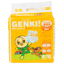 Подгузники Genki 4-8 кг (78 шт) Размер S