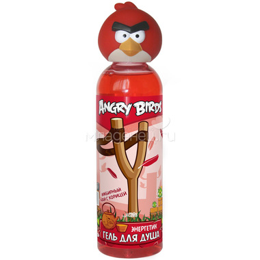 Гель для душа Angry Birds 200 мл Энергетик (красная птица) 0