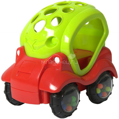 Машинка-неразбивайка Baby Trend Зелено-красная 0