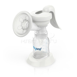 Молокоотсос BabyOno ручной с термометром в комплекте