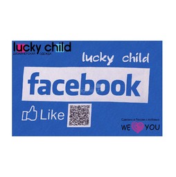 Комбинезон Lucky Child с надписью Facebook 