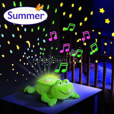 Светильник-проектор Summer Infant звездного неба Frog 1
