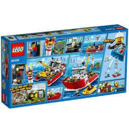 Конструктор LEGO City 60109 Пожарный катер
