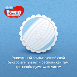 Подгузники Huggies Ultra Comfort Disney для мальчиков 12-22 кг (105 шт) Размер 5