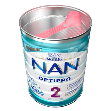 Молочная смесь Nestle NAN Premium OPTIPRO 800 гр №2 (с 6 мес) 2