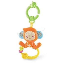 Погремушка-прорезыватель B kids Веселая обезьянка с колечком