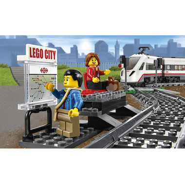 Конструктор LEGO City 60051 Скоростной пассажирский поезд 7