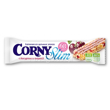 Батончик Corny Slim 20 гр С йогуртом и вишней 0