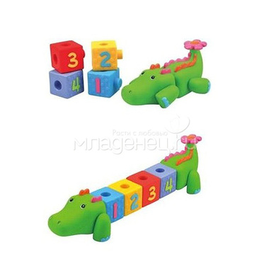 Сортер K's Kids Крокодил с 6 мес. 2