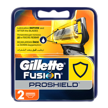 Сменные кассеты для бритья Gillette Fusion ProShield 2 шт 0