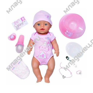 Кукла ZAPF Baby born Интерактивная (43см.) 0