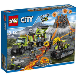 Конструктор LEGO City 60124 База исследователей вулканов