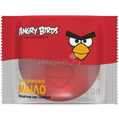Мыло глицериновое Angry Birds 200 мл Имбирный чай с корицей 0