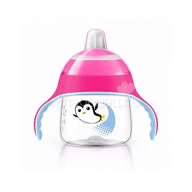 Набор Philips Avent для новорожденных Для девочки (бутылочка, соска, пустышка, чашка-поильник, игрушка) с 0 мес 4