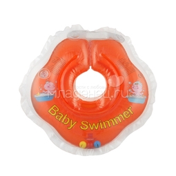 Круг на шею Baby Swimmer с 0 мес (3-12 кг) Оранжевый