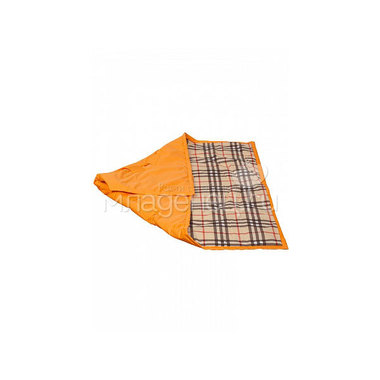 Коврик Чудо-Чадо переносной/сумка Оранжевый/Бежевая Шотландка 5