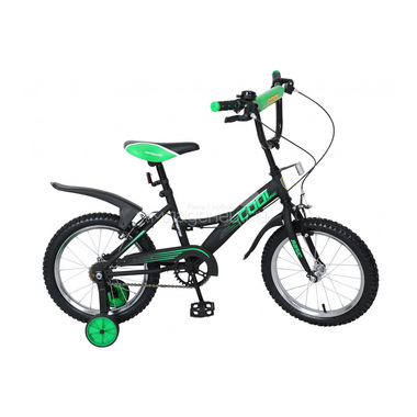 Велосипед 16" Navigator Basic Cool Черный/Зеленый Матовый 0