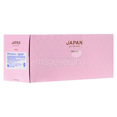 Салфетки бумажные Nepia Japan Premium 220 шт. (2-хслойные) 1