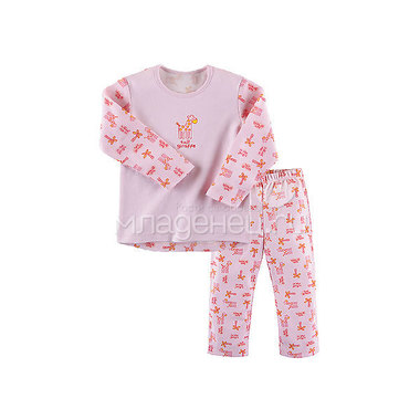 Пижама Наша Мама для девочки рост 104 розовый 0