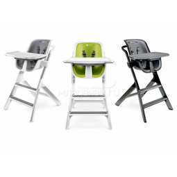 Стульчик для кормления 4moms High-chair Белый/зеленый