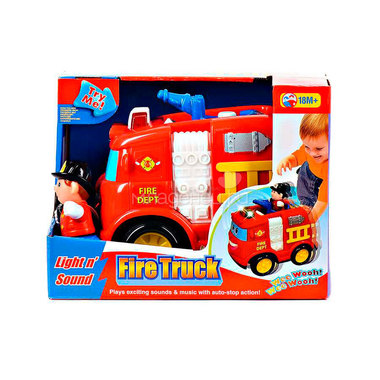 Развивающая игрушка Kiddieland Пожарная машина 0