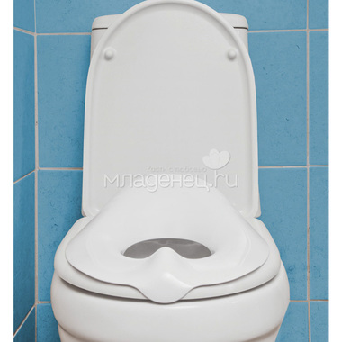 Накладка на унитаз AngelCare Toilet trainer seat, белая 3