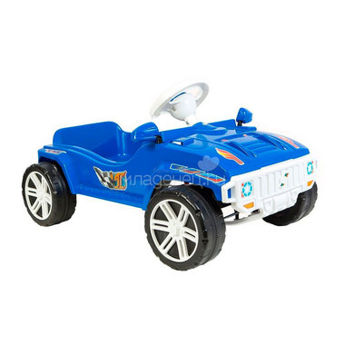 Машина педальная RT Race Maxi ОР792 Formula 1 Синяя 0