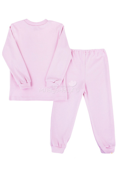 Пижама с манжетами Котмаркот Розовые слоники  1