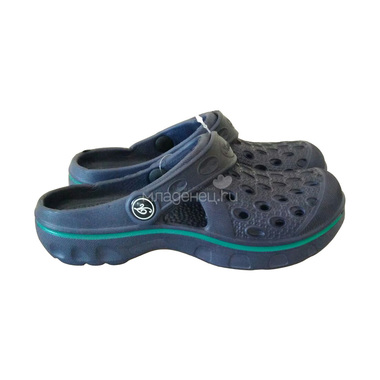 Обувь детская пляжная Леопард Размер 28, цвет темно-синий 1