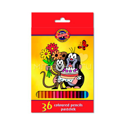 Набор карандашей цветных KOH-I-NOOR КРОТ 36 цветов