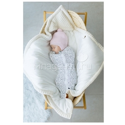 Конверт-плед для новорожденного Loom Universal белый