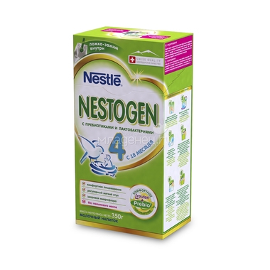 Детское молочко Nestle Nestogen 350 гр №4 (с 18 мес) 1