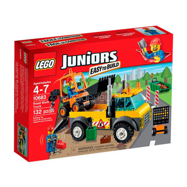 Конструктор LEGO Junior 10683 Грузовик для дорожных работ 0