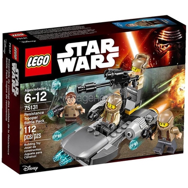 Конструктор LEGO Star Wars 75131 Боевой набор Сопротивления 1