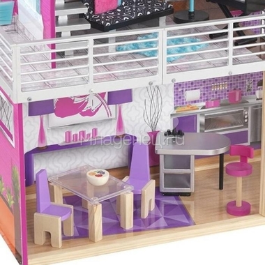 Кукольный домик KidKraft Роскошный дизайн Luxury с мебелью и интерактивом 3